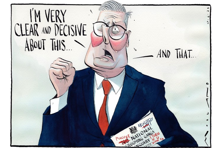 Cartoon by Morten Morland